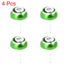 Motorcycle Bolts Nuts Fastener 4pcs 6mm Green License Plate Frame