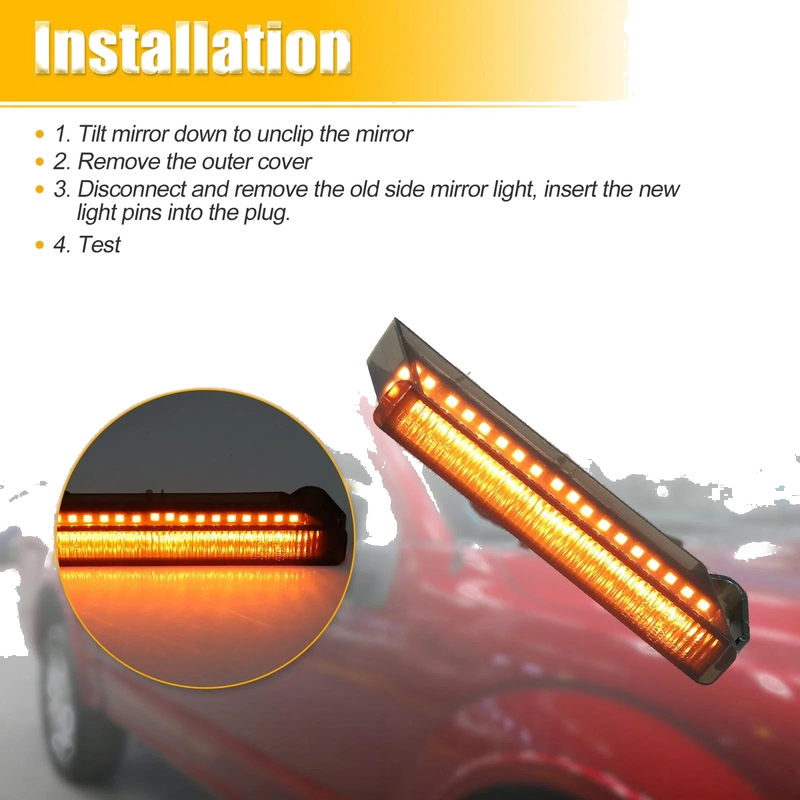 Ford F-150, Lincoln (2004-2008)  Lights Amber Turn Signal Lights