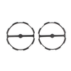 Harley Electra Glide, Street Glide CNC Inner Fairing Trim Bezel Set (1996-2013)