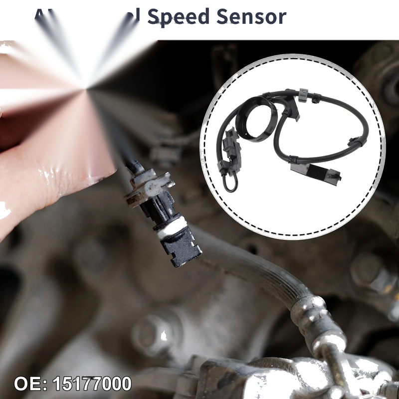 Chevrolet Colorado ABS Wheel Speed Sensor Front Left (2004 - 2008)