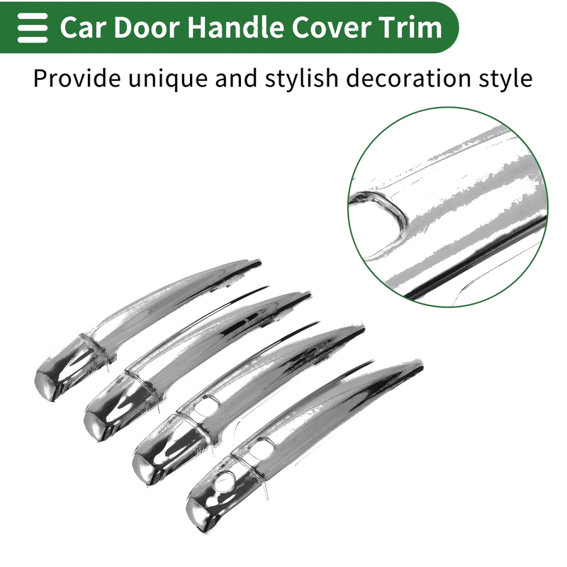 Suzuki Swift Vitara S-CROSS (2012-2018) Silver Door Handle Cover Trim