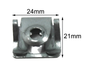 Opel VX220 Rear Bumper Bolts 16 x DZUS Fasteners (2000–2005)