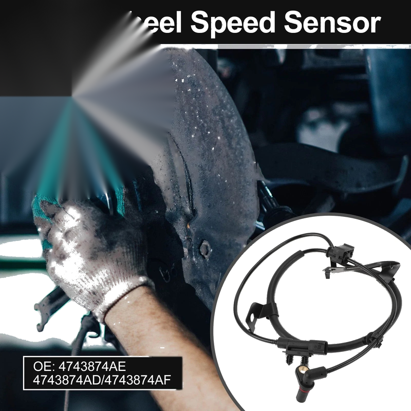 Dodge Journey (2009-2020) - 1 x Rear Right ABS Wheel Speed Sensor Kit