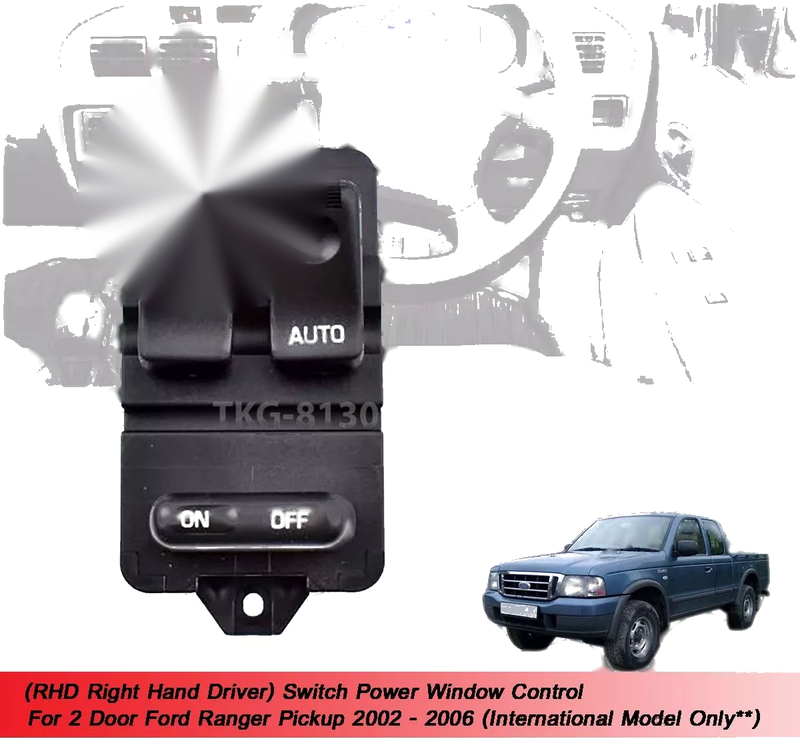 Ford Ranger Inter RHD Power Window Switch (2002-2006)