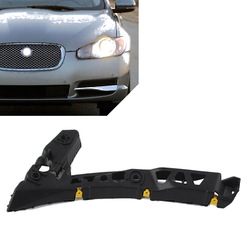 Jaguar XF Black Front Bumper Mount Bracket (2009-2011)