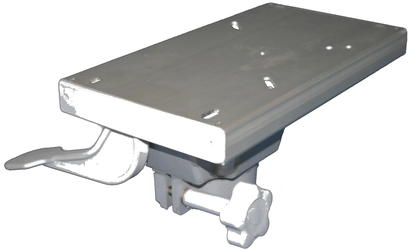 73mm Pedestal Pole Heavy Duty Boat Seat Slide & Swivel Top