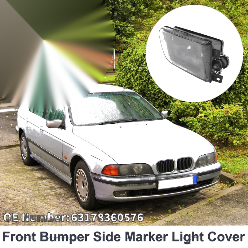 BMW E39 Z3 1 Pc Right Front Bumper Side Marker Light Cover (1995-2003)