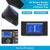 RV System 50-300A LCD Display 200V DC Battery Monitor Meter