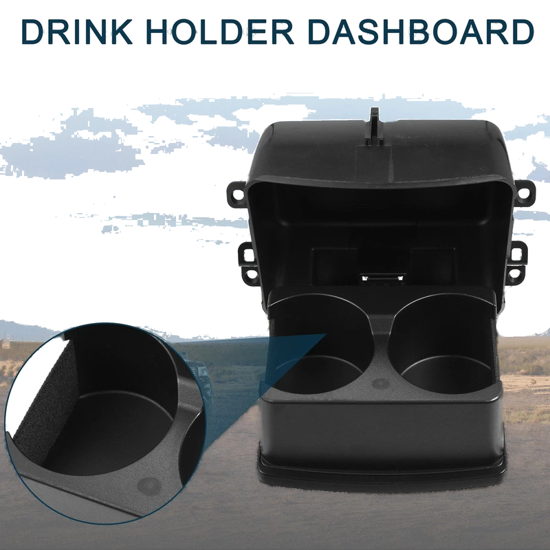 Ford Explorer (2011-2023) - Practical Drink Holder, Black Cup Holder
