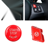 BMW 3 Series M3 E90 E91 1 x Red Start Stop Button + M Cover Cap (2007-2013)