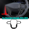 Chevrolet Colorado Carbon fiber Steering Wheel Trim 1pc (2023–2025)