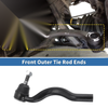 Jeep Grand Cherokee, Dodge Durango 2 x Front Outer Tie Rod End Links Kit