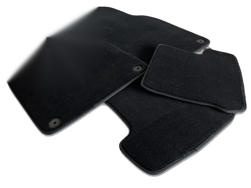 Audi SQ7 Luxury Black Carpet Floor Mats (2021-2022)