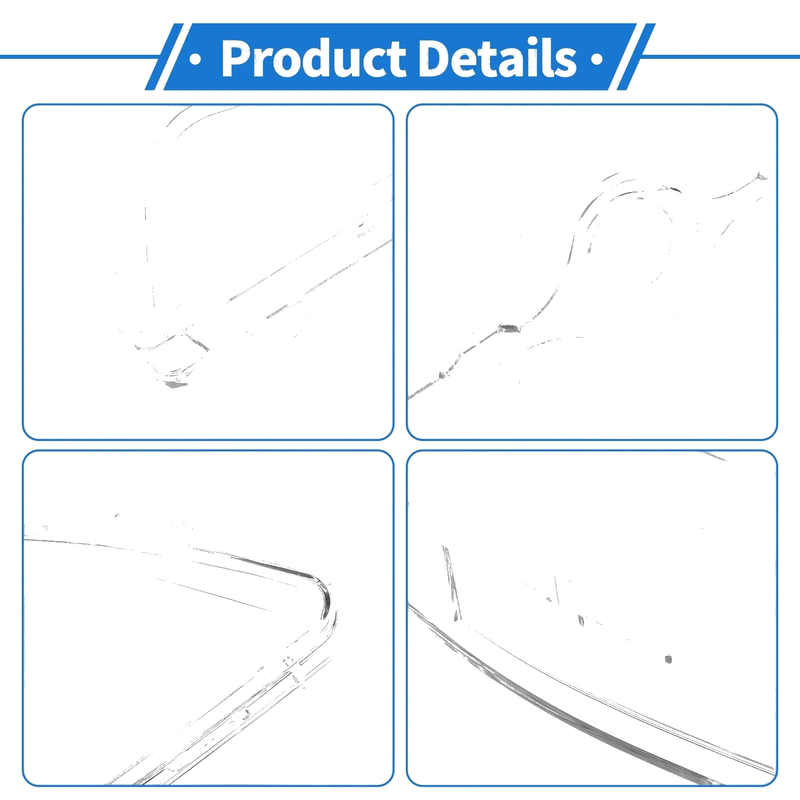 BMW 5 Series E39 1 Pc Front Left Headlight Lens Cover