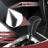BMW 3 Series E90 Black Beige Faux Leather Gear Shift Knob Cover