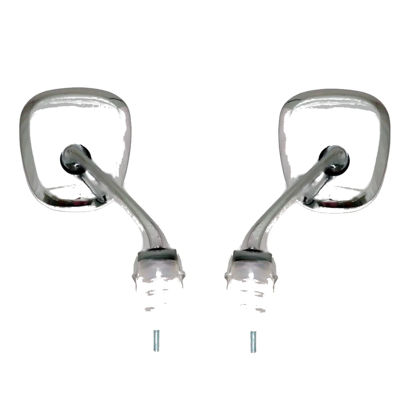 Mitsubishi Dodge Plymouth Colt Champ Mirage 1978-1989 Chrome Fender Mirrors x2