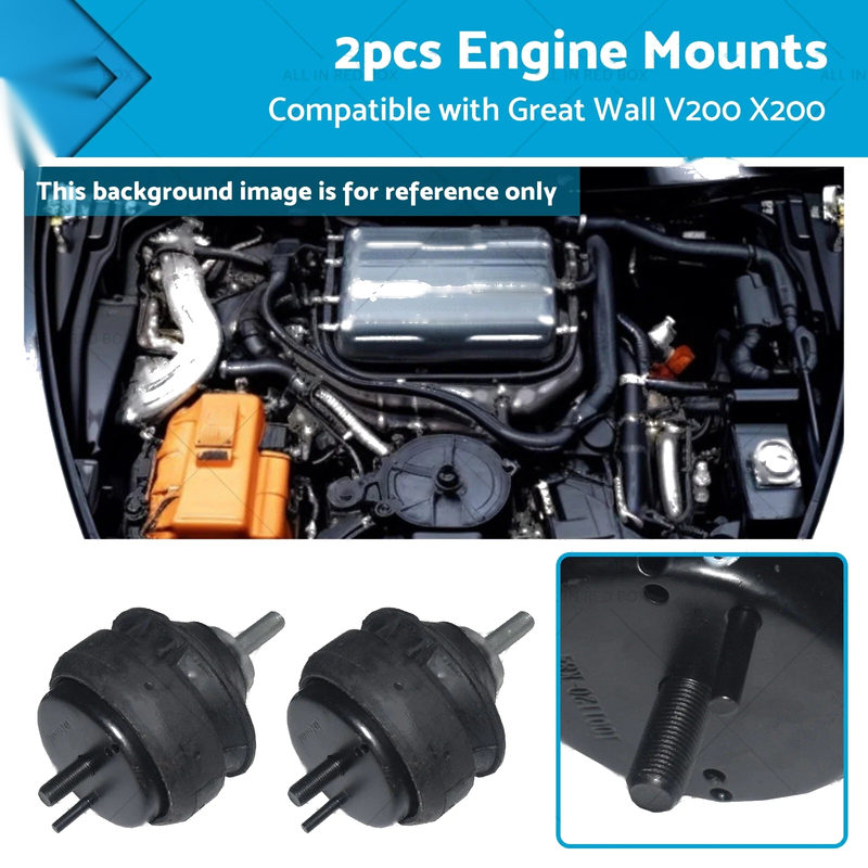 Great Wall V200 X200 2.0L GW4D20 Diesel Engine Mounts (2010-2016)