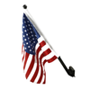 Harley Touring Street Electra Road Glide American Flags Pole Mount