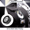 Volvo XC60 (2008-2017) 1 Pc Black Drive Belt Idler Pulley