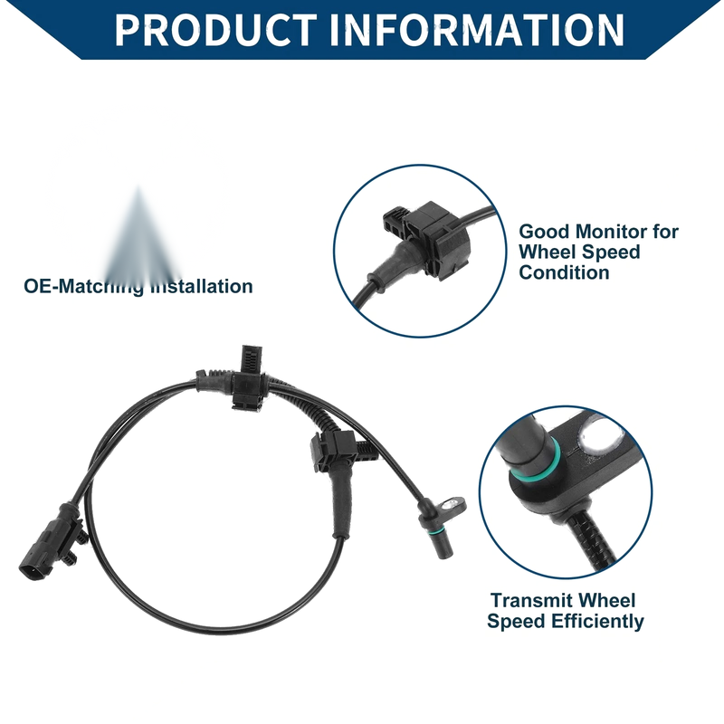 Cadillac Escalade Rear ABS Wheel Speed Sensor (2015-2017)