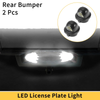 Ford F-150 F-250 F-350 License Plate Lights White Red (1990-2001)
