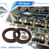 Make Model Oil Seal 48x65x10mm Brown FKM Rubber 2 x