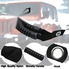 Jeep Wrangler 2 x Black Auto Rear Seat Grab Handle Grips (2007-2018)