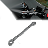 Set Universal 22mm Aluminum Alloy Titanium Tone Motorcycle Balance Bar