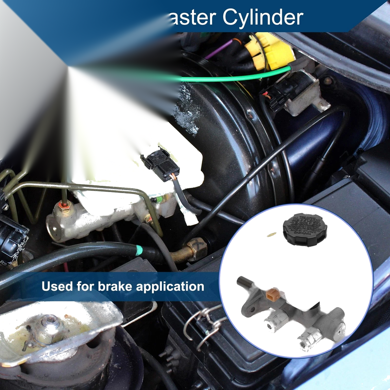 Hyundai Elantra Brake Master Cylinder with Reservoir (2006-2008)