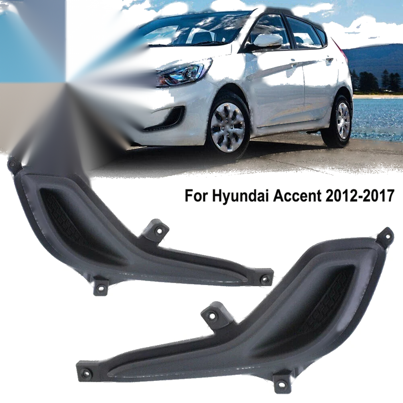 Hyundai Accent 2 x Bumper Fog Light Hole Cover LH&RH Sides