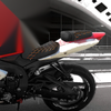 Suzuki GSXR600 GSXR750 Black Orange Rider & Passenger Seat (2006-2007)
