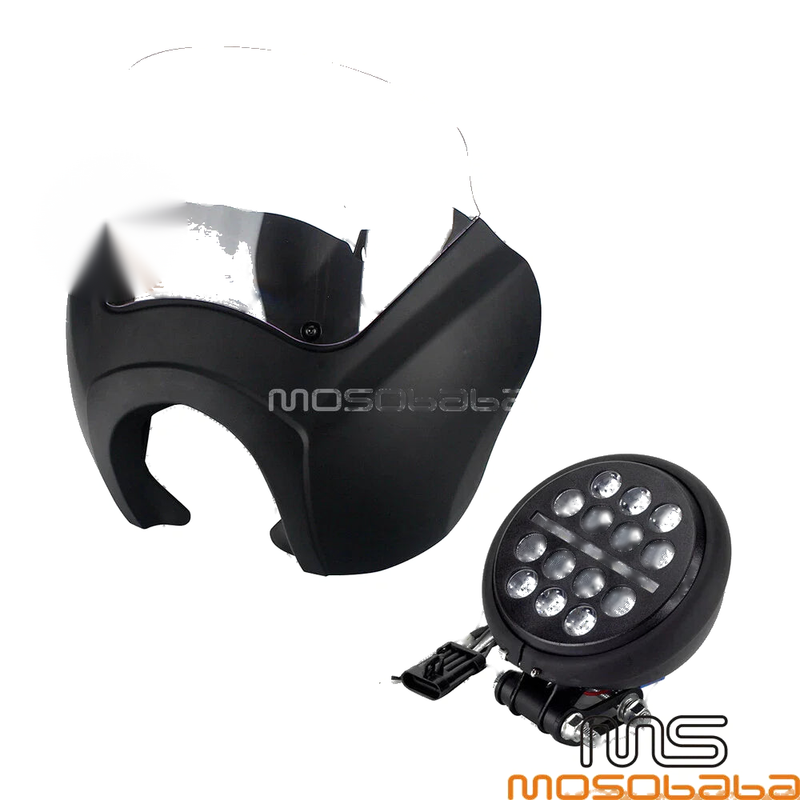 Harley Low Rider S FXLRS LED Headlight Fairing Windshield Kit (2020-2022)