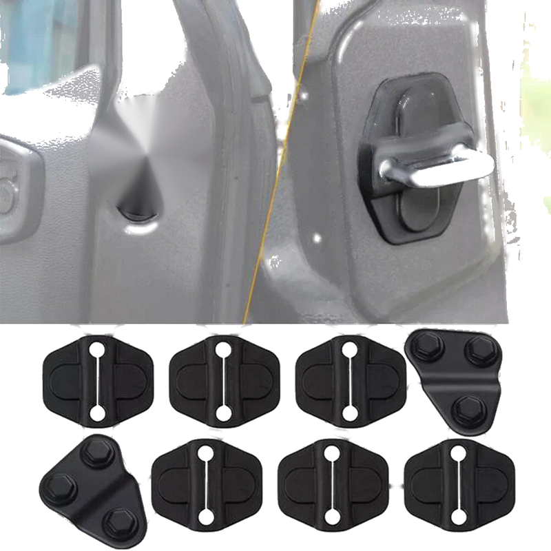 2018-24 Jeep Wrangler JL JT Car Door Lock Cover & Screw Protector Trim