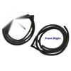 2x Front Door Rubber Seal Weatherstrip FL FR Fit Datsun 1200 Sunny B110 4D Sedan