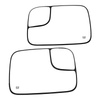 Dodge Ram 1500, 2500 2 x Left Right Side Heated Mirror Glass (2005–2009)