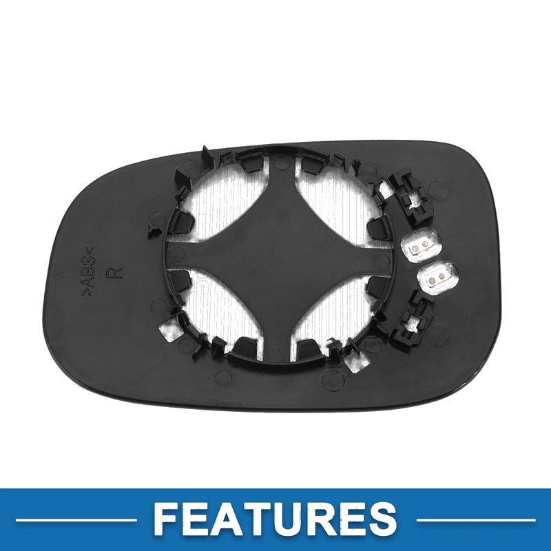 Volvo C30 C70 S40 S60 V50 V70 Heated Right Side Mirror Glass (2001-2016)