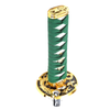 15cm Green Katana  Samurai Gear Knob