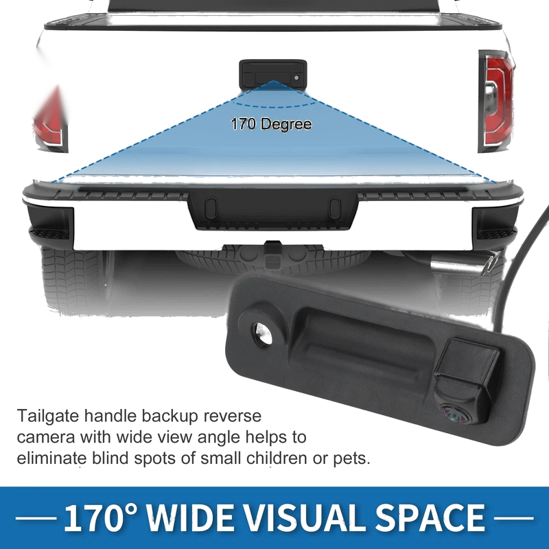 Hyundai Sonata Tailgate Handle Backup Camera (2015-2017)