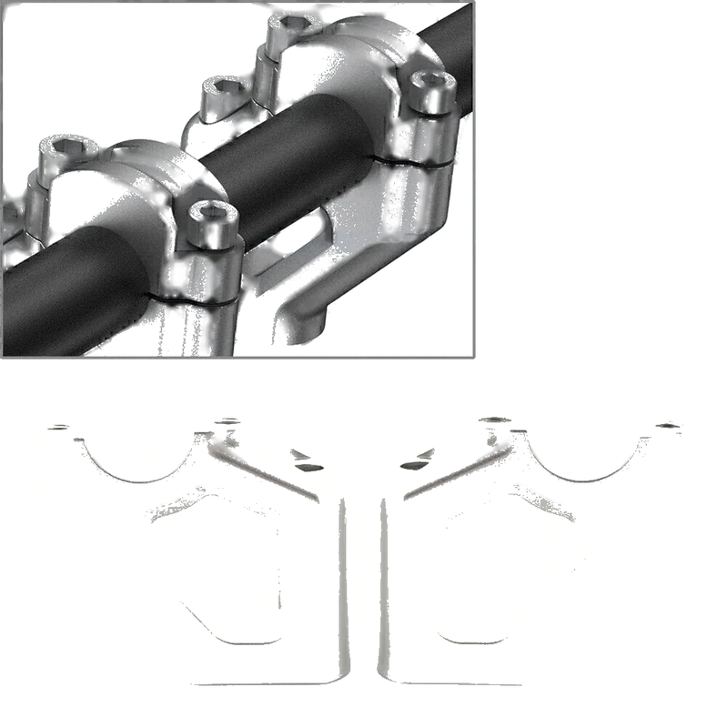 Tiger 900 GT PRO LOW RALLY Handlebar Riser Clamp (2020-2023)
