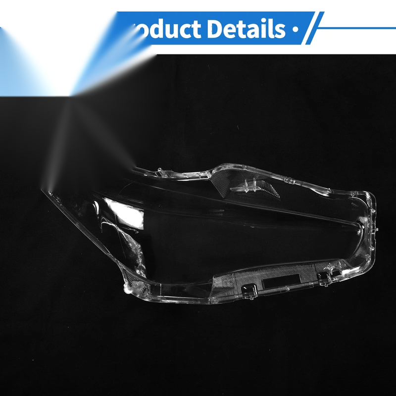 Infiniti Q50 1 Pcs Front Left Headlight Lens Cover PC Clear (2014-2021)