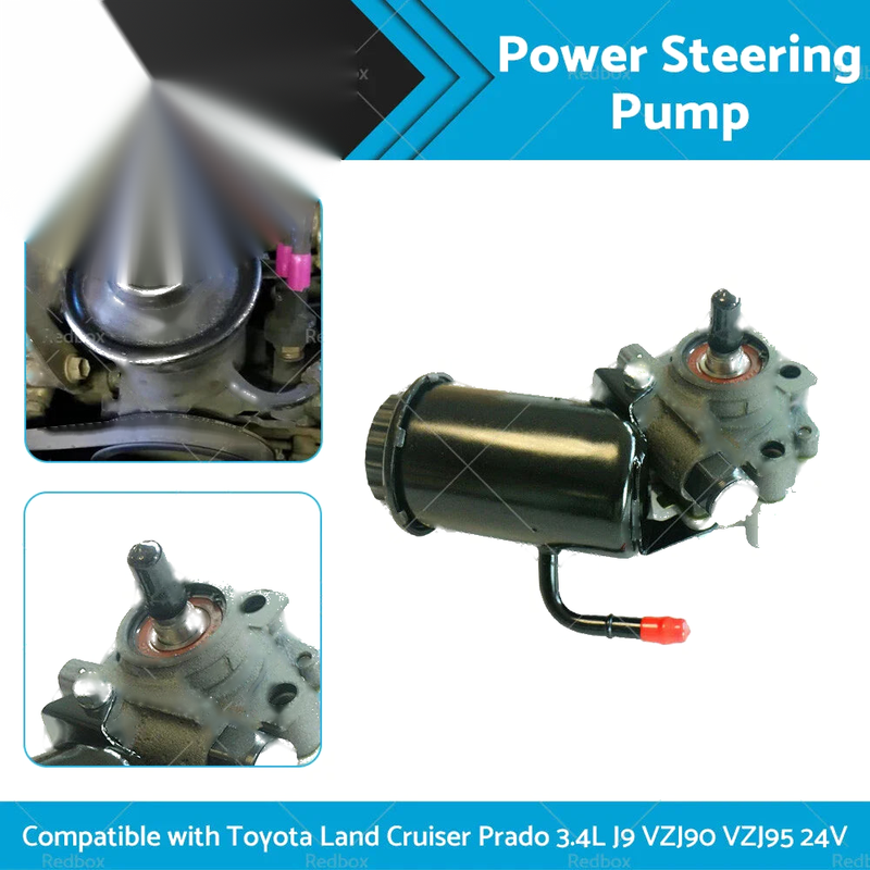 Toyota Land Cruiser Prado 3.4 VZJ90 VZJ95 Power Steering Pump (96-02)