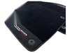 Lamborghini Aventador 2012-2022 with Alcantara Leather Black Floor Mats
