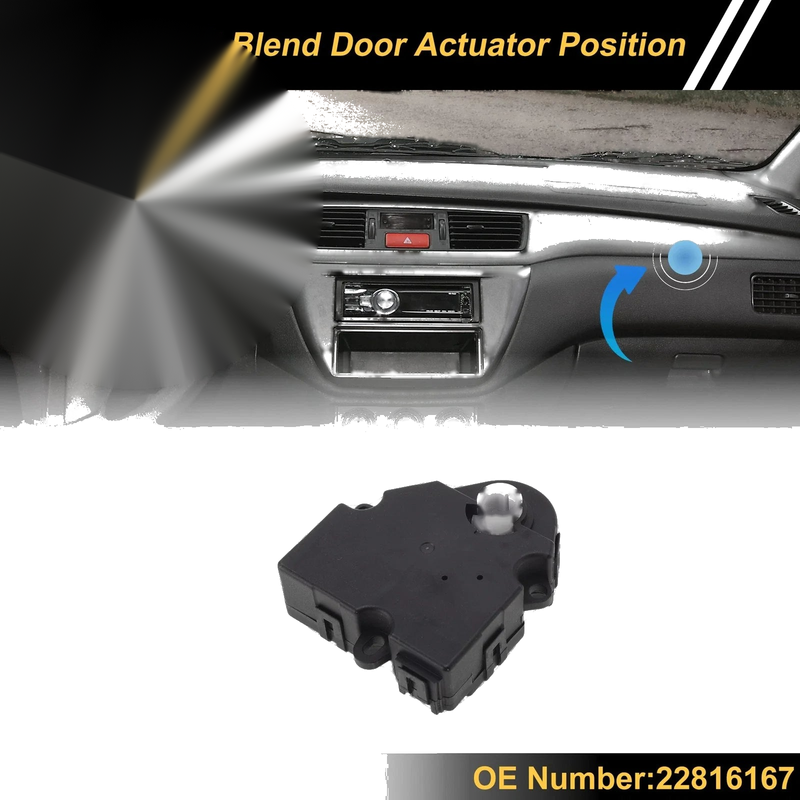 Buick Enclave HVAC Heater Blend Door Actuator (2013–2017)