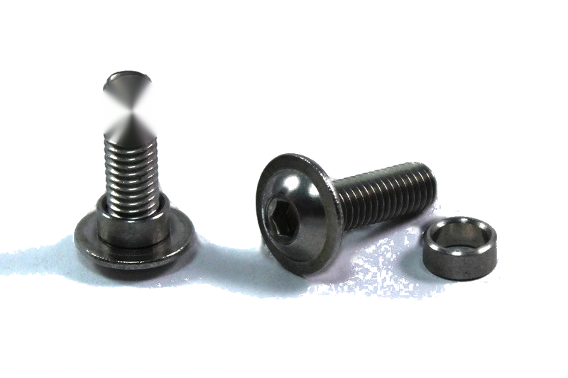 Ducati 1098 1198 848 Stainless Steel Bolts & Windscreen (2007–2013)