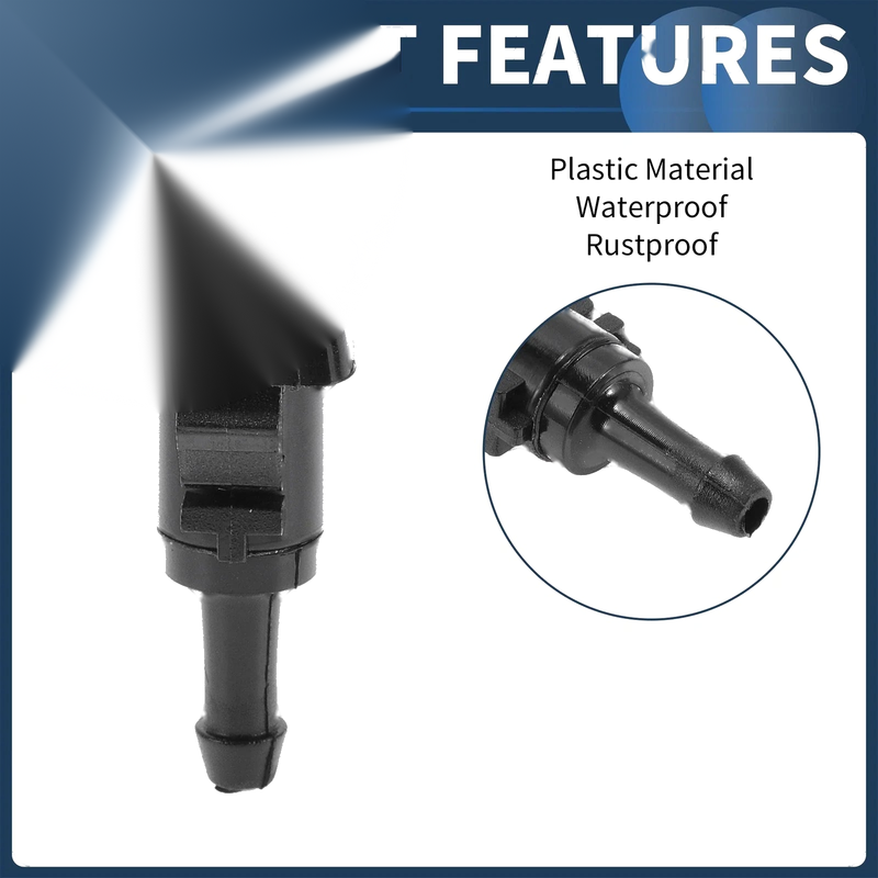 Chrysler Town & Country Set Front Windshield Washer Nozzles