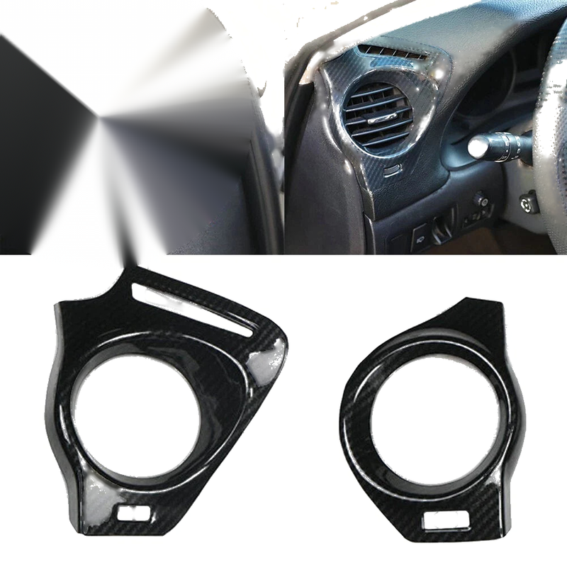 Lexus IS Carbon Fiber Side Vent Outlet Cover Trim (2006–2012)