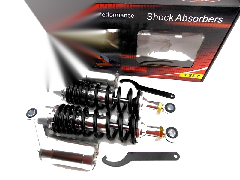 Harley HD XLH883 Sportster Hugger 12 Inch JBS Nitrogen Shock Absorbers