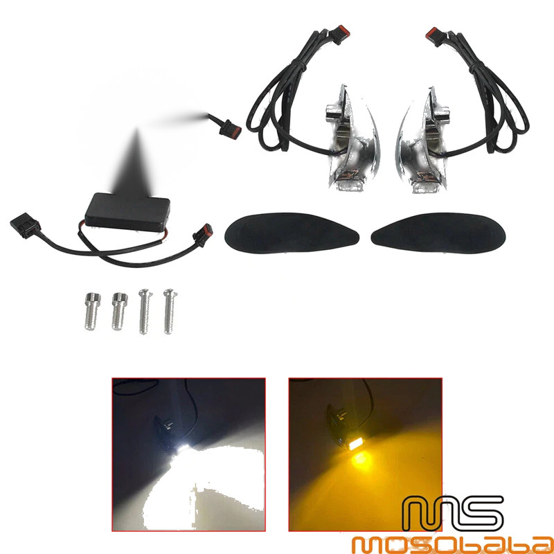 Harley Road Glide FLTRX / FLTRU / FLTRK LED Tail Light Brake Turn Signal (15-23)