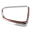 Tesla Model Y Chrome Rearview Mirror Rain Eyebrow Covers (2020-2021)