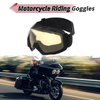 Motorcycle Riding Goggles Yellow Lens Black Frame Cycling Sunglasses